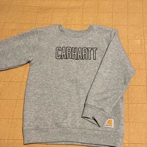Boys carhartt crew neck sweatshirt